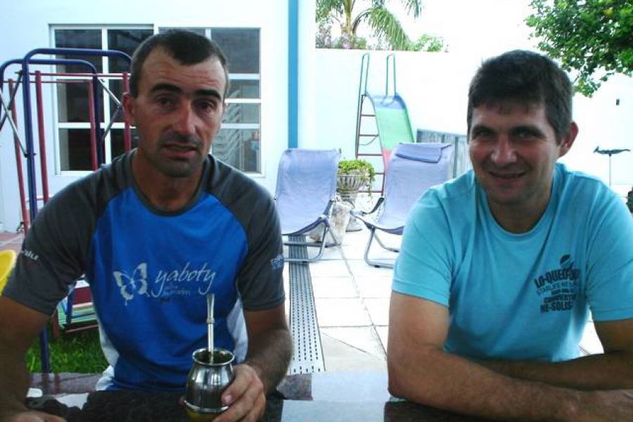 Marcelo y Cristian al Aconcagua