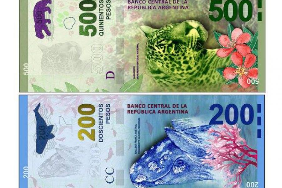 Nuevos billetes - Imagen Presidencia de la Nacion