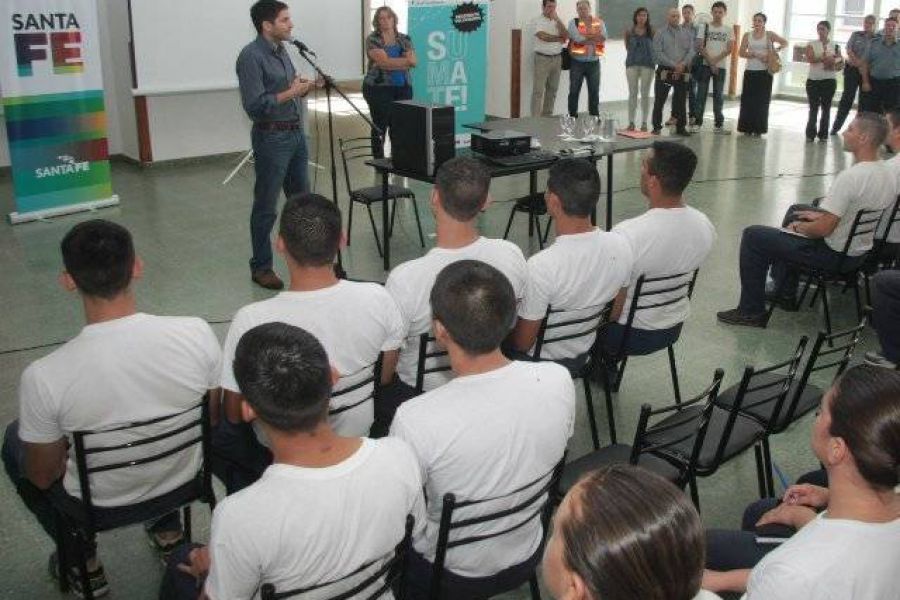 Cadetes policiales - Foto Prensa GSF