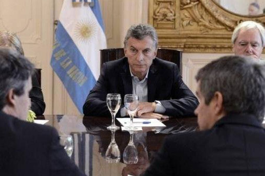 Reunion en Casa Rosada - Foto Presidencia