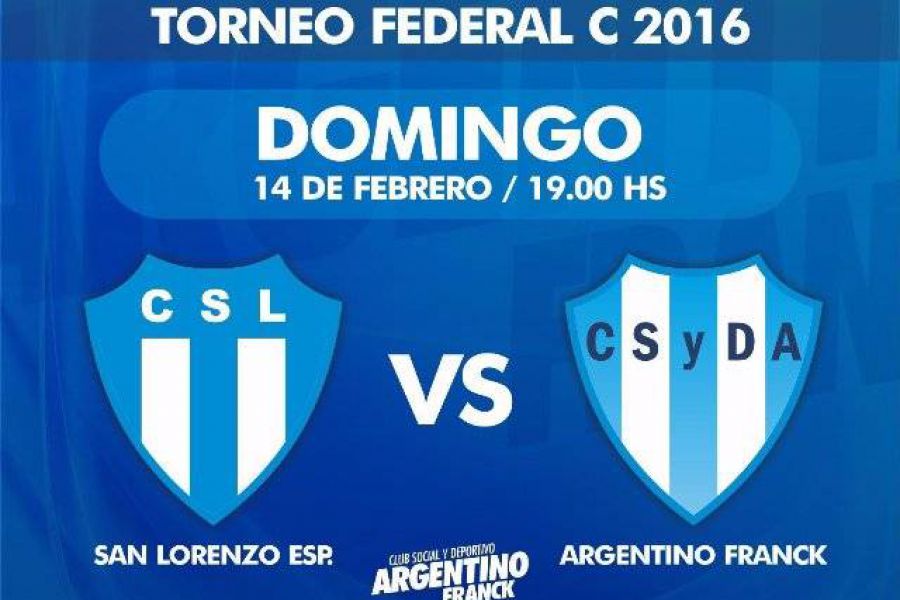 Argentino juega en «El Fortín de las Cavas»