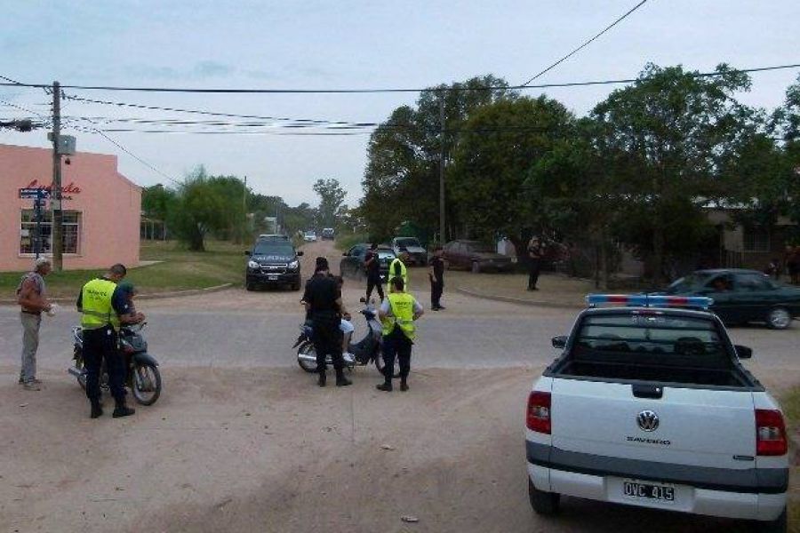 Control policial - Foto Prensa URXI