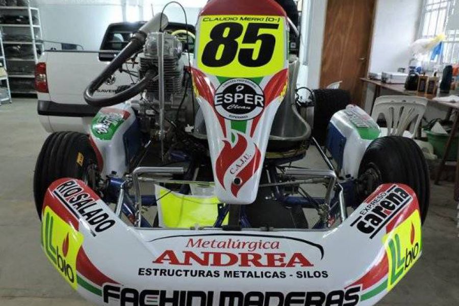 Kart Claudio Merki - Foto Rossi Esperanza