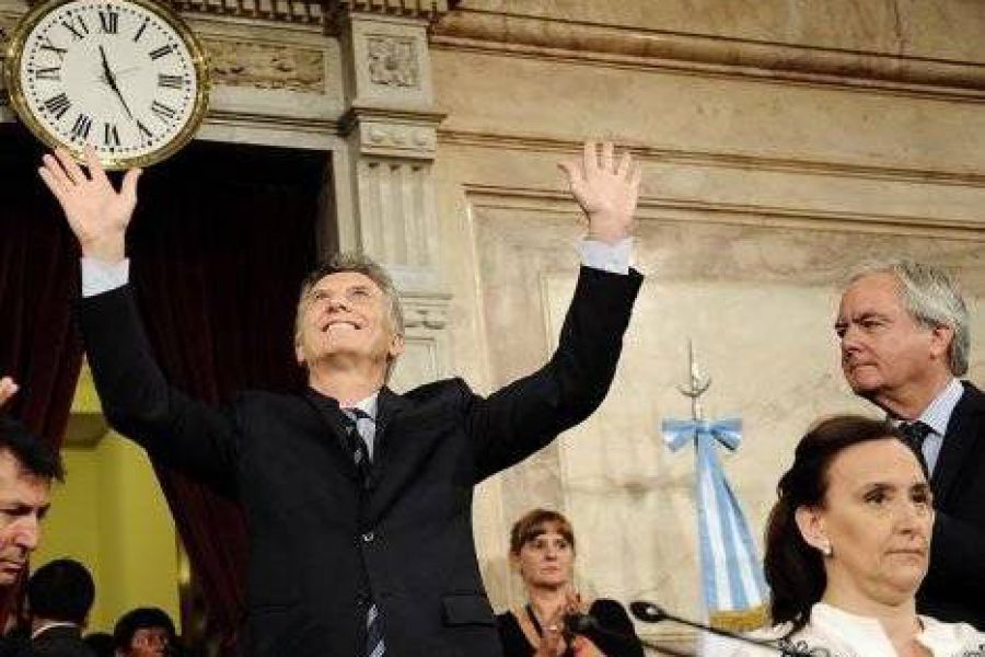 Macri en el Congreso - Foto Telam