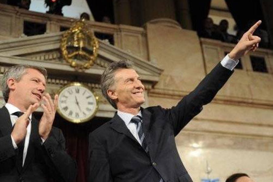 Macri en el Congreso - Foto Telam