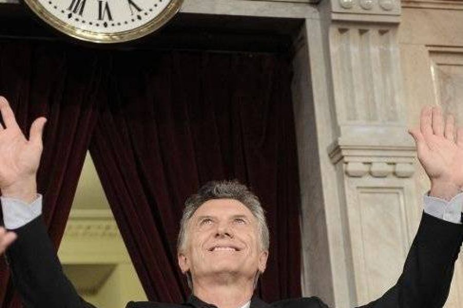 Macri en el Congreso - Foto Telam