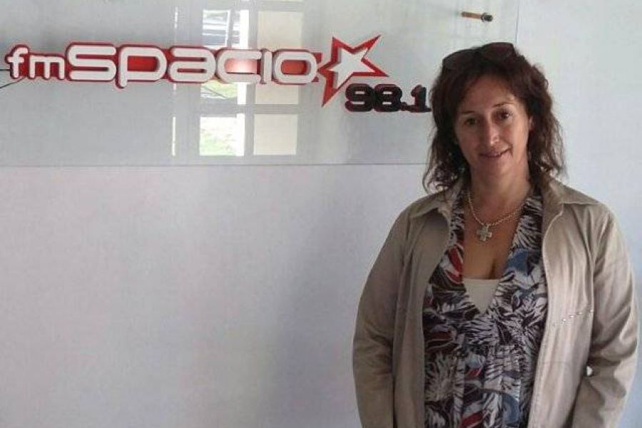 La Dra. Carina Rubin de visita en FM Spacio