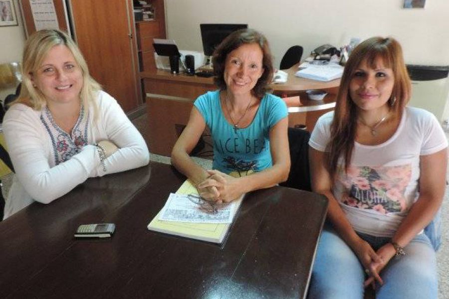 Cecilia, Susana y Marcelina - Foto FM Spacio