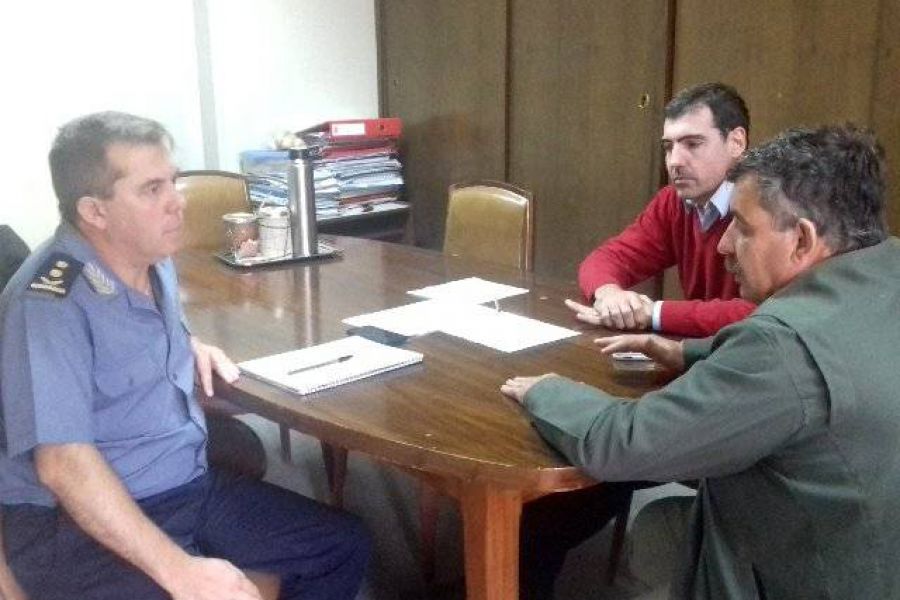 Reunión con el Jefe de la Regional XI, Néstor Molina