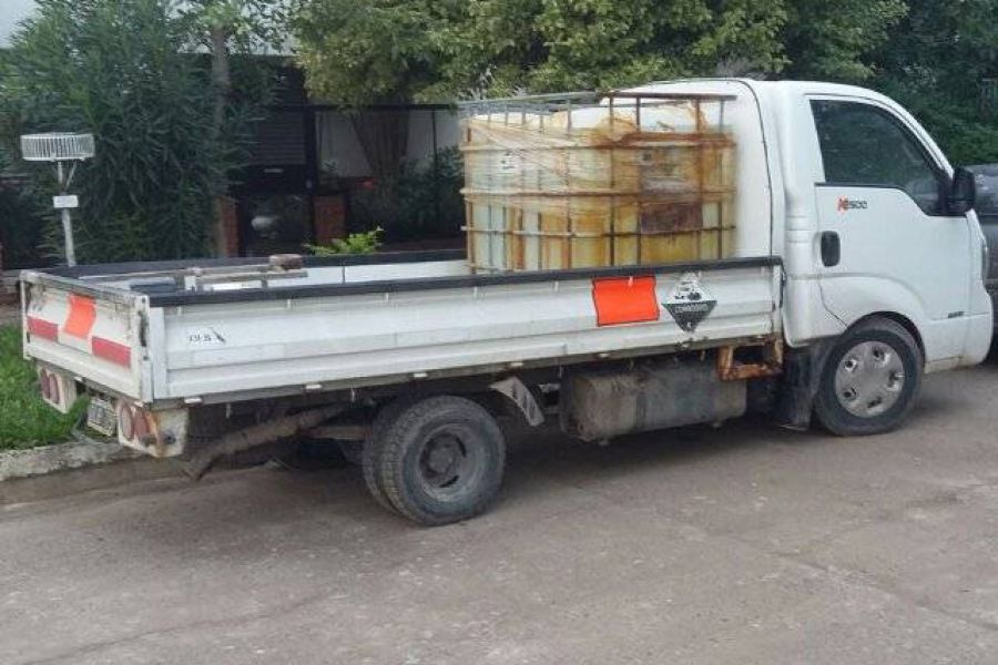 Fuga de acido en Anjober - Foto FM Spacio