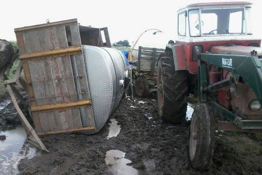 Inundacion en tambos - Foto SRLC