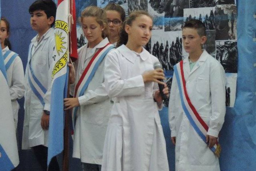 Acto por los Veteranos de Malvinas - Foto FM Spacio