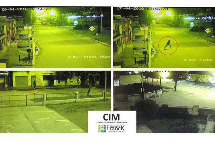 Detenido por Camaras de Seguridad - CIM Comuna de Franck