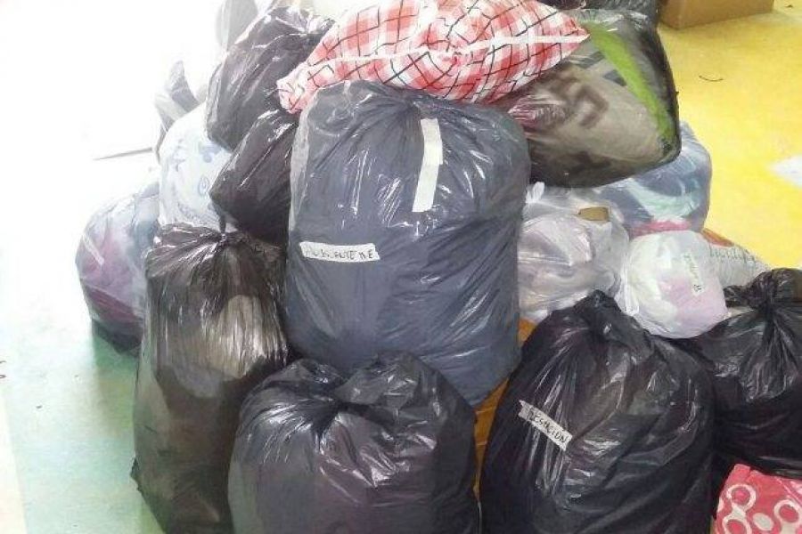 Donaciones para Providencia - Foto FM Spacio