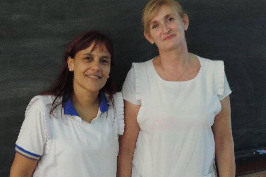 Elisabet Veron y Liliana Franzen - Foto FM Spacio