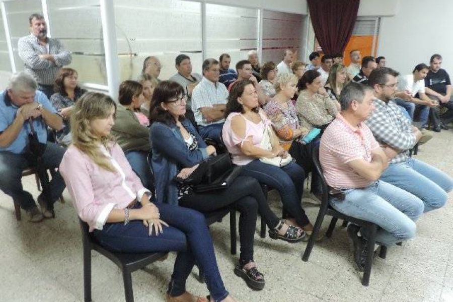 Reunion de seguridad - Foto FM Spacio