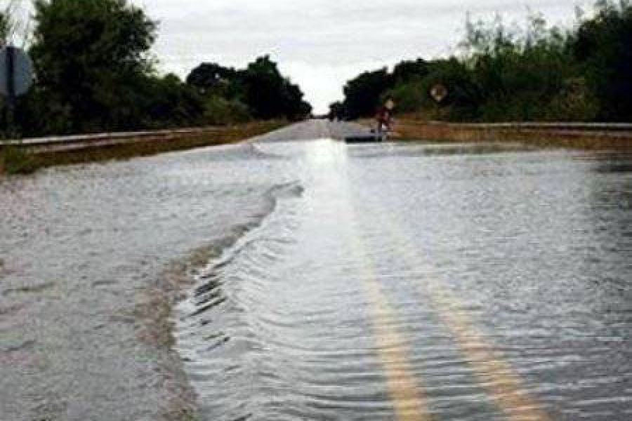 Tránsito cortado en un tramo de la Ruta Provincial Nº6