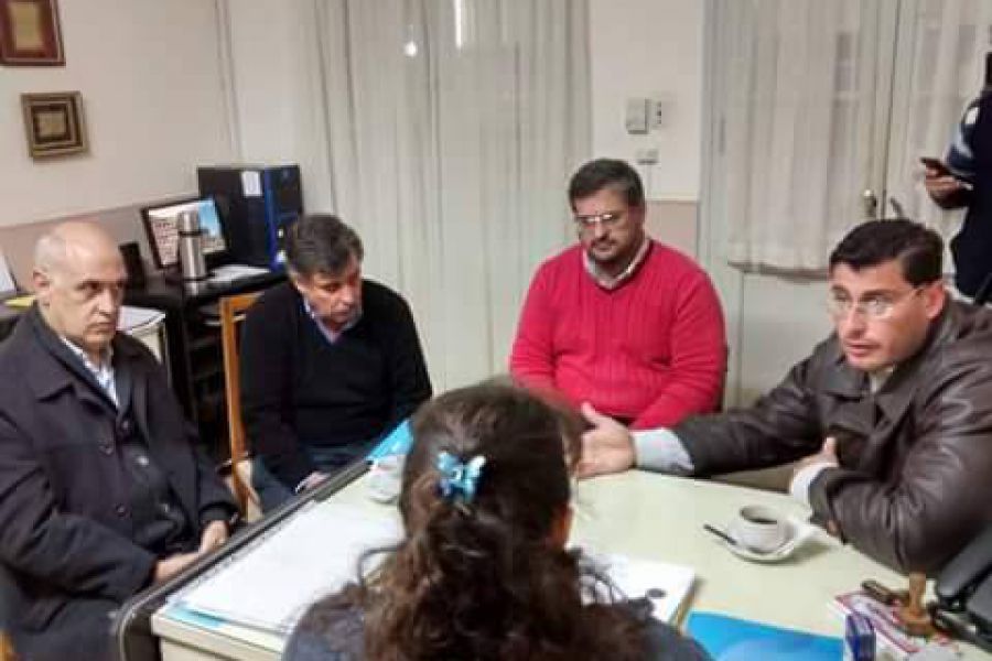 Visita del Diputado Boscarol por la Ley de Educación