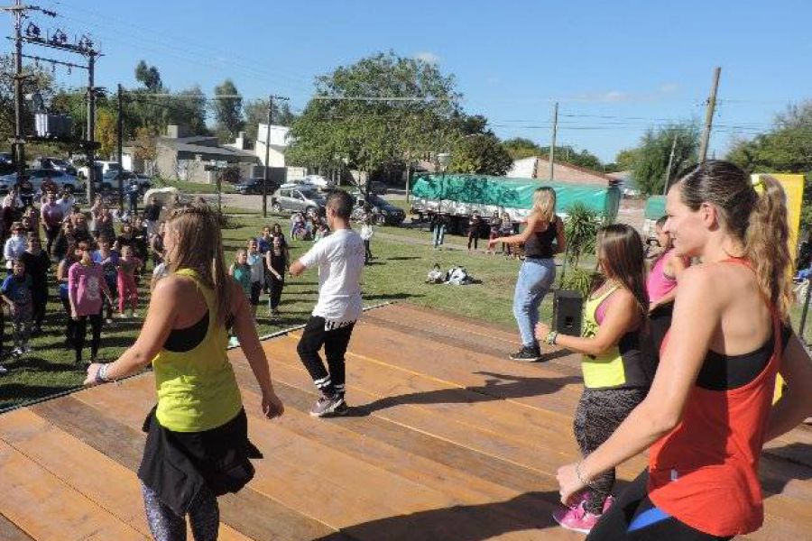 Zumba solidario - Foto Red Solidaria Franck