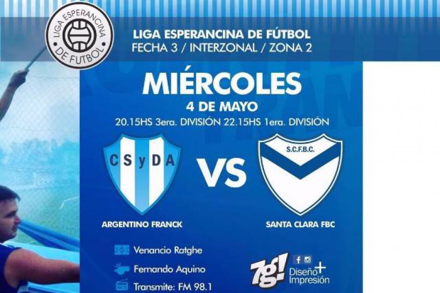 Miércoles 04/05: Juegos pendientes de la L.E.F.