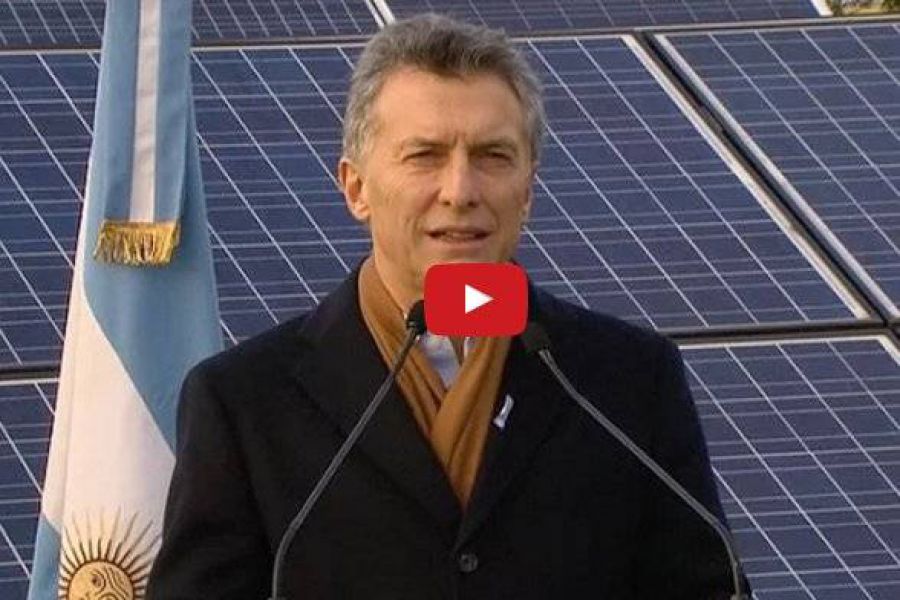 Macri en Villa Lugano - Video Telam