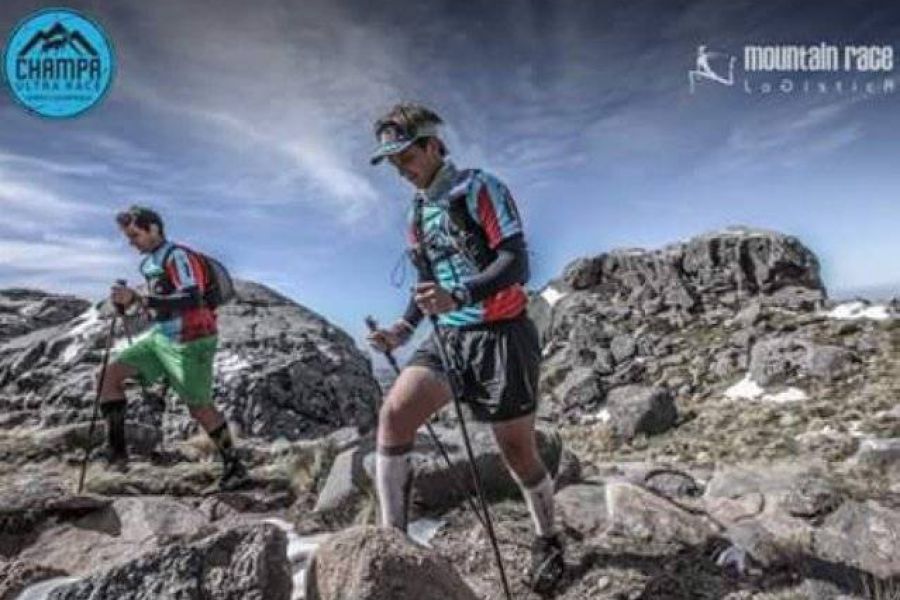 Pana Costamagna en el Champa Ultra Trail