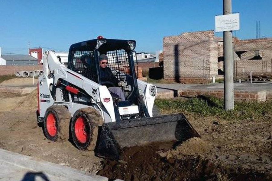 Trabajos en Gdor Galvez - Foto Comuna de Franck