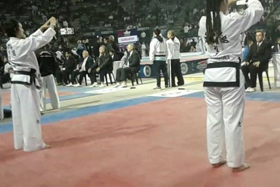 Panamericano de taek wondo - Foto Flia. López