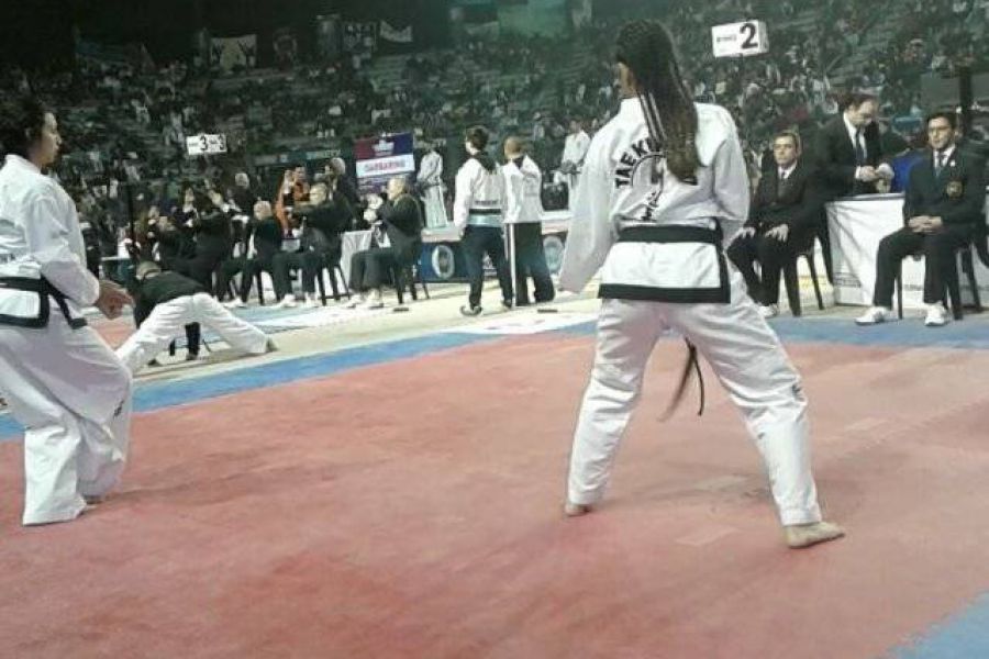 Panamericano de taek wondo - Foto Flia. López