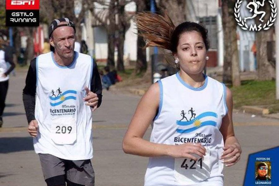 Maratón del Bicentenario SJN - Foto Maratonistas Santafecinos