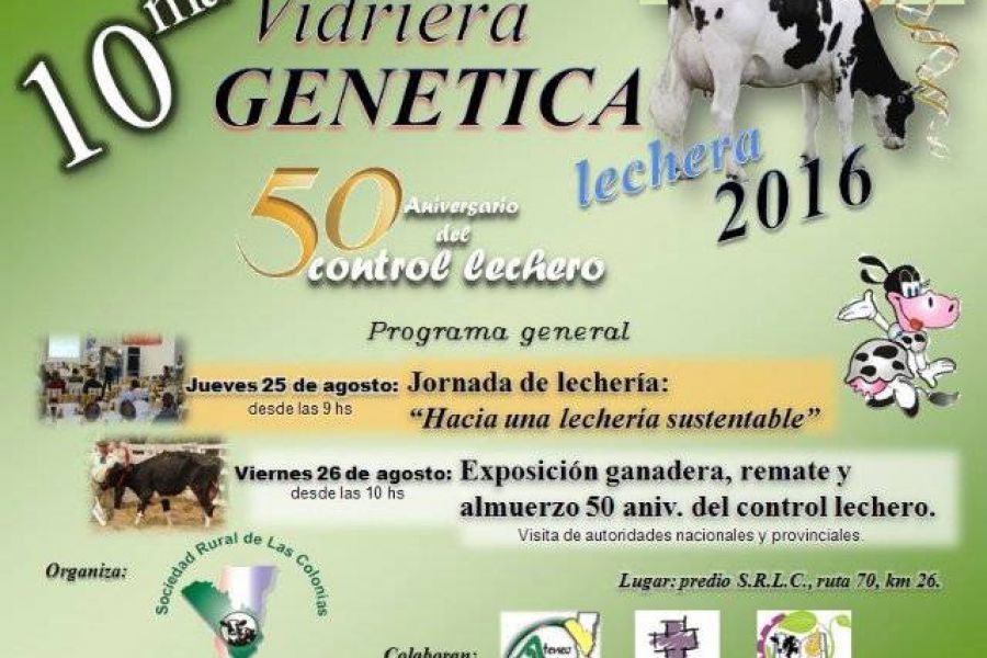Se viene una nueva edición de la «Vidriera Genética»