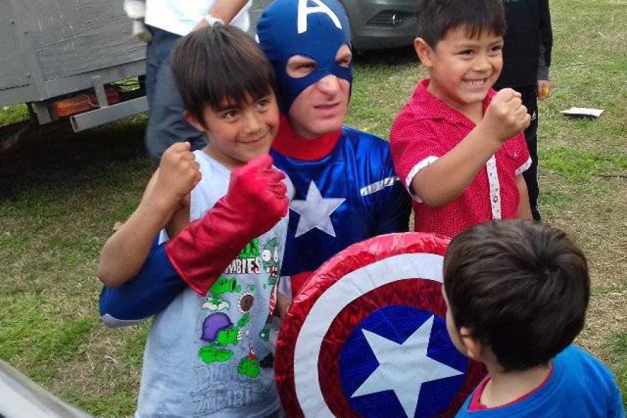 Festejo de los mas chicos - Foto Comuna de Franck