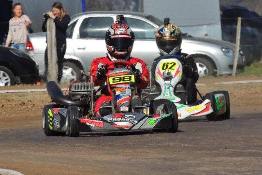 Alexis Degiorgio en pista - Foto Miguel Keller