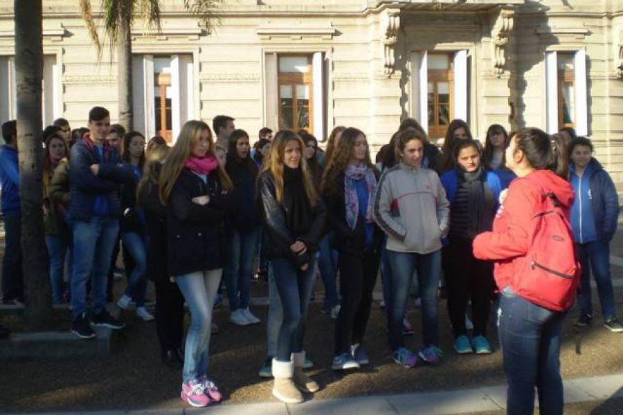 Alumnos Senadores por un dia - Foto EETP 298