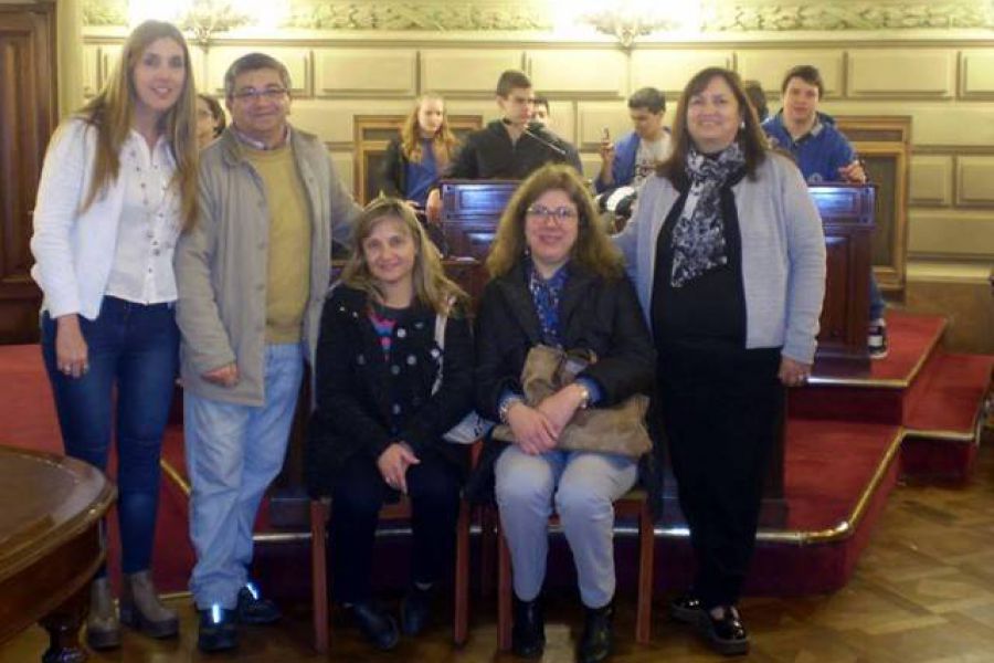 Alumnos Senadores por un dia - Foto EETP 298