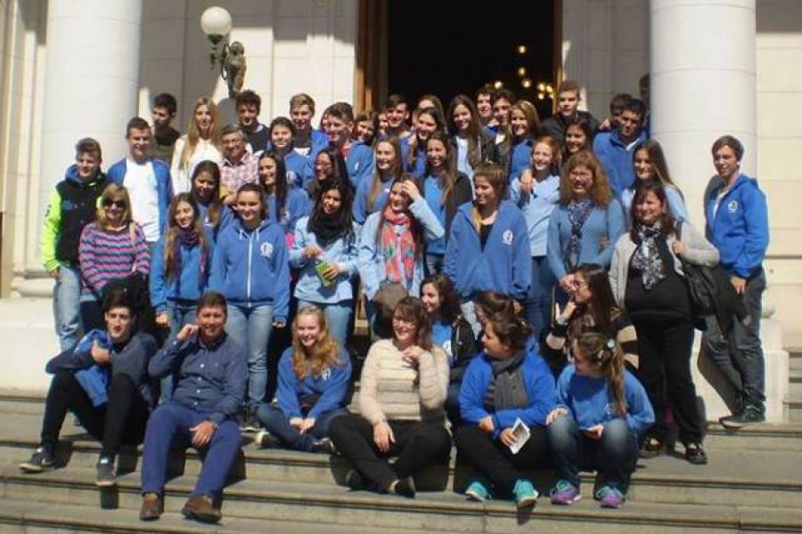 Alumnos Senadores por un dia - Foto EETP 298