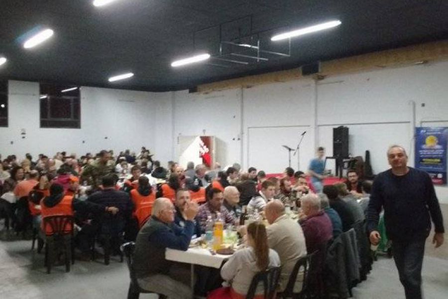 Cena pescador deportivo - Foto FM Spacio