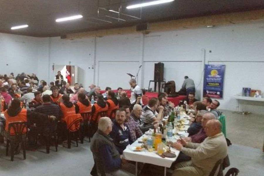 Cena pescador deportivo - Foto FM Spacio