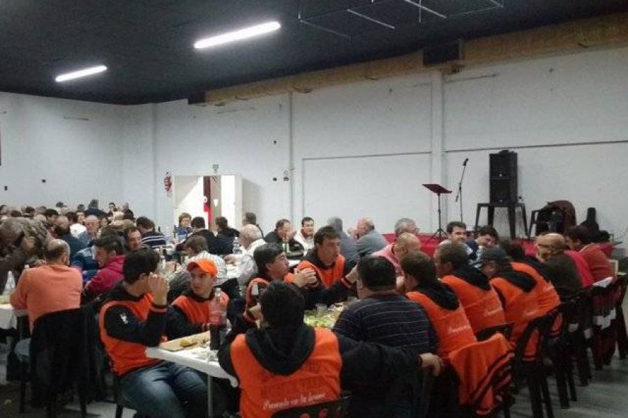 Cena pescador deportivo - Foto FM Spacio