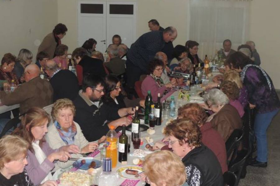 Cena Club de Abuelos - Foto FM Spacio