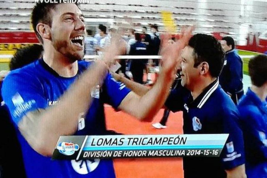 Facundo tricampeon Metropolitano - Lomas Voley