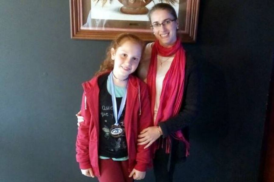 Ambar Schmidt y Melina Degiorgi - Foto FM Spacio