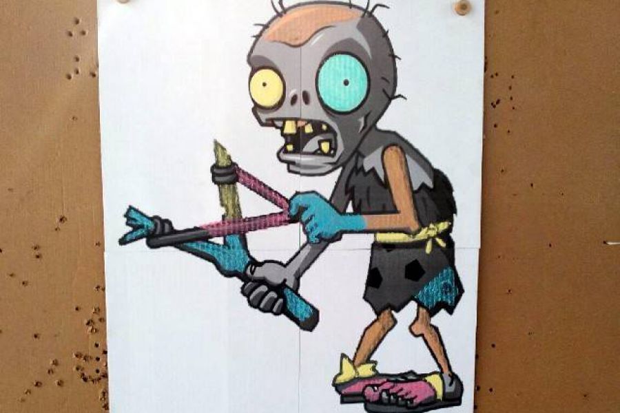 Arqueros vs. Zombies - Foto FM Spacio