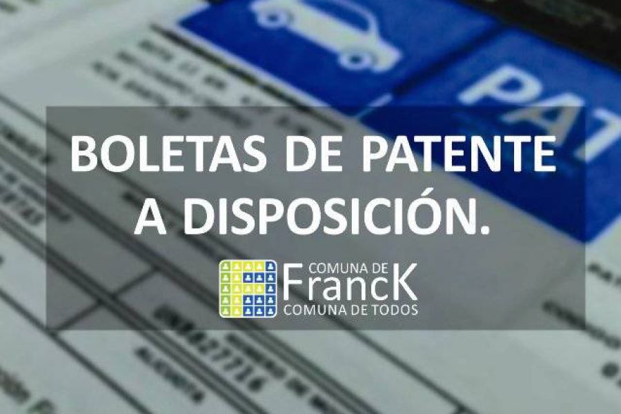 Patentes a disposición