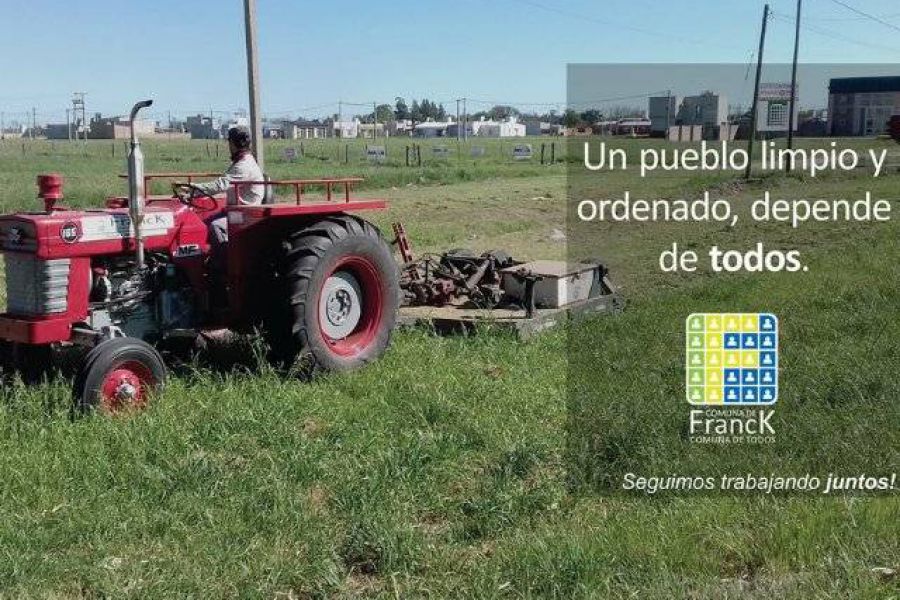 Desmalezado - Imagen Comuna de Franck