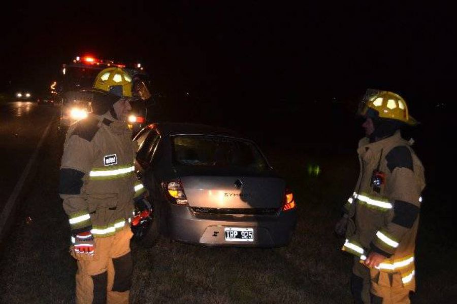 Accidente en Ruta 6  - Foto FM Spacio