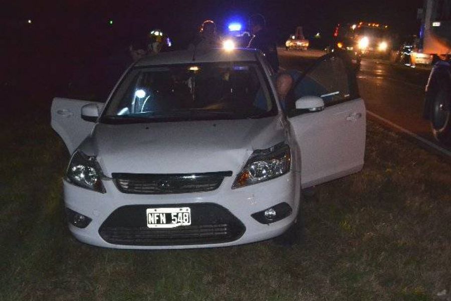 Accidente en Ruta 6  - Foto FM Spacio