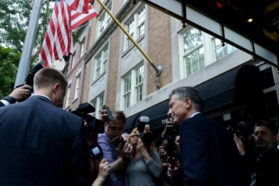 Macri en New York - Foto Telam