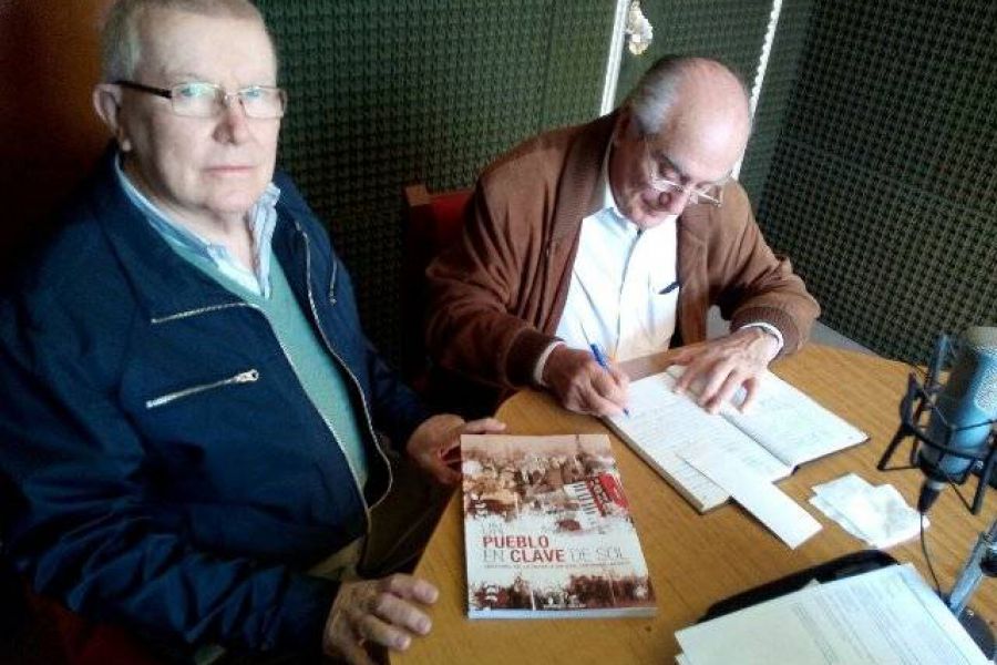 Raul H. Donnet y Augusto Jullier - Foto FM Spacio