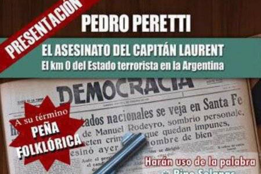 El Asesinato del Capitan Laurent - Afiche